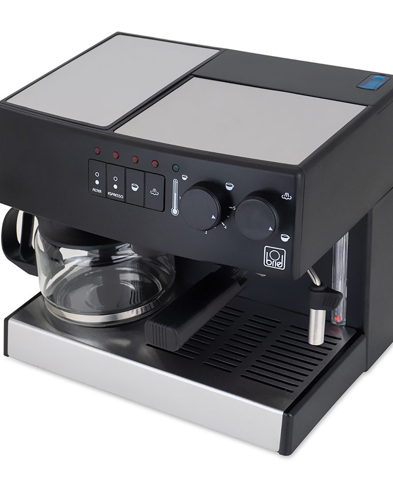 Máquina de café expresso e café de filtro